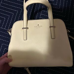 Kate Spade Light Yellow Satchel